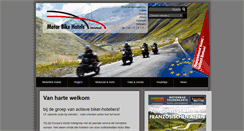 Desktop Screenshot of motor-bike-hotels.nl